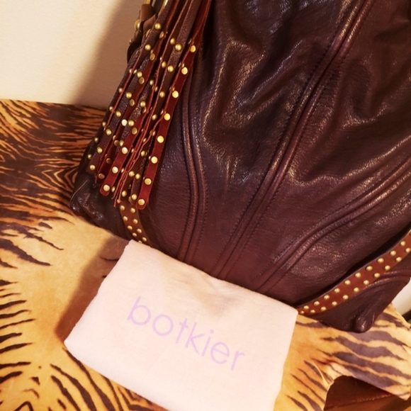BOTKIER BOMBAY- Glazed OXY/BRN GOAT LTR Handbag - Picture 14 of 15